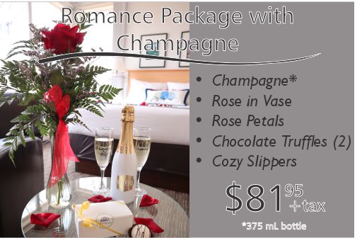 Romance Package with Champagne